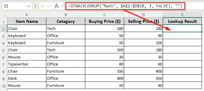 Returning Blanks for Formula Errors with the IFERROR and IFNA Functions
