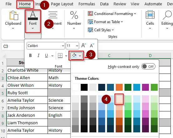 Find and Highlight Blank Cells with the Go To Special Feature