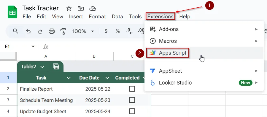 Automate Checkbox-Based Formatting with Apps Script