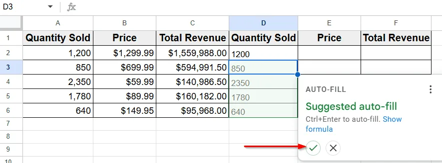Remove Commas Using the SUBSTITUTE Function