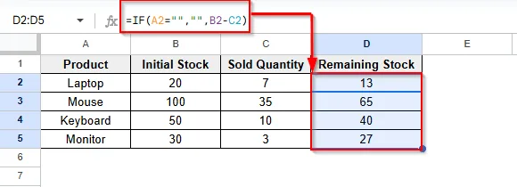 Linking Two Sheets & Auto-Updating Data Based on Calculations