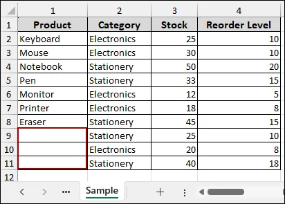 Using PivotTable Options Feature to Refresh Pivot Table When Opening the File