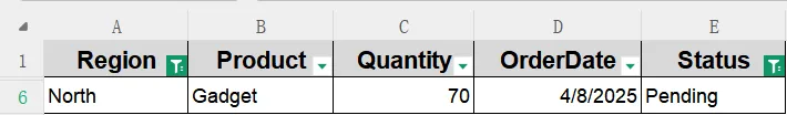 Apply AutoFilter with Multiple Criteria Across Multiple Columns