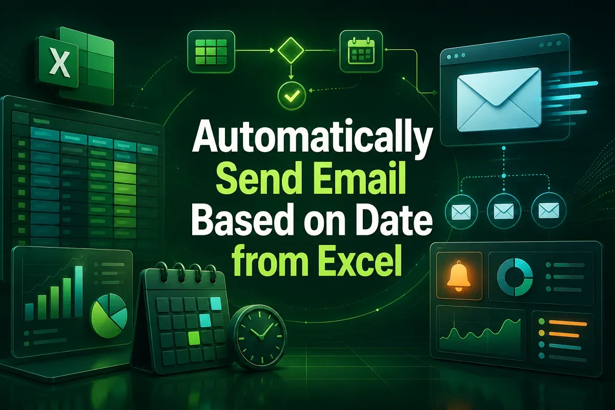 How to Automatically Send Email Based on Date from Excel