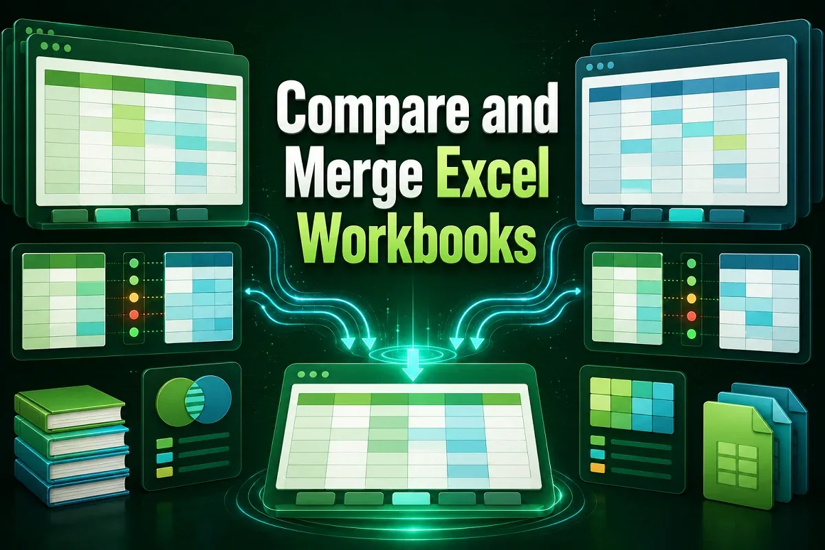 How to Compare and Merge Excel Workbooks (5 Useful Methods)