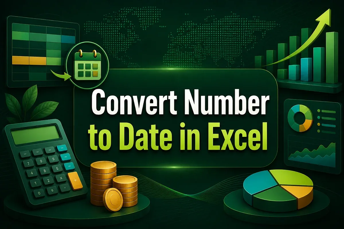 How to Convert Number to Date YYYYMMDD in Excel