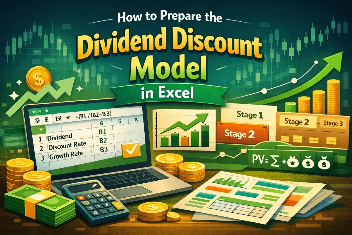 How to Prepare Dividend Discount Model in Excel