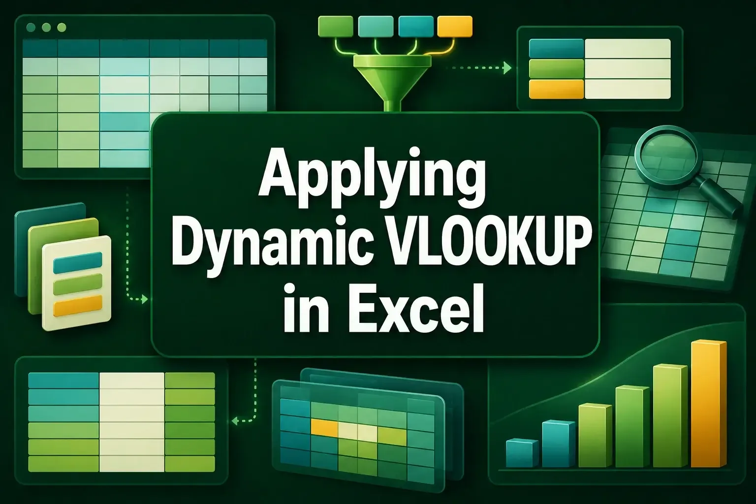 How to Apply Dynamic VLOOKUP Formula in Excel