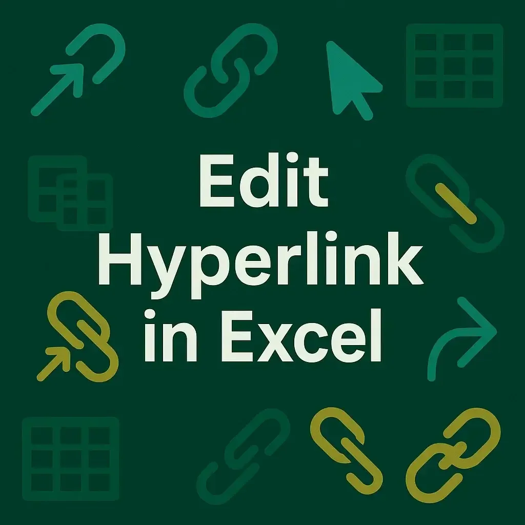 How to Edit Hyperlink in Excel (3 Simple Methods)