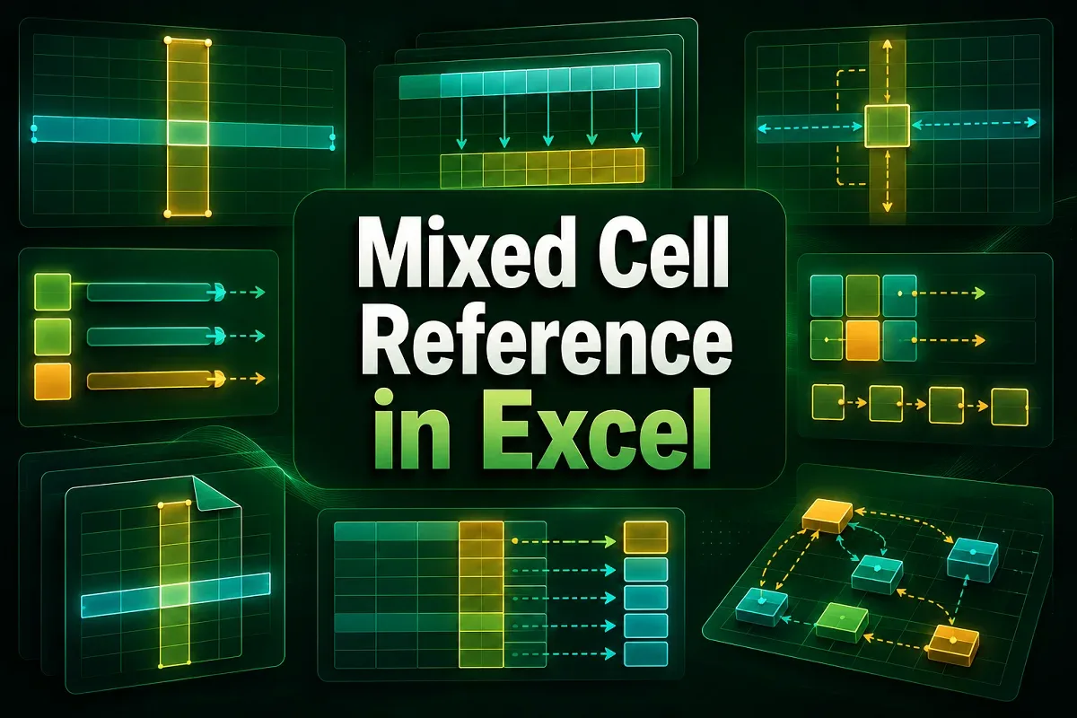 4 Useful Examples of Mixed Cell Reference in Excel