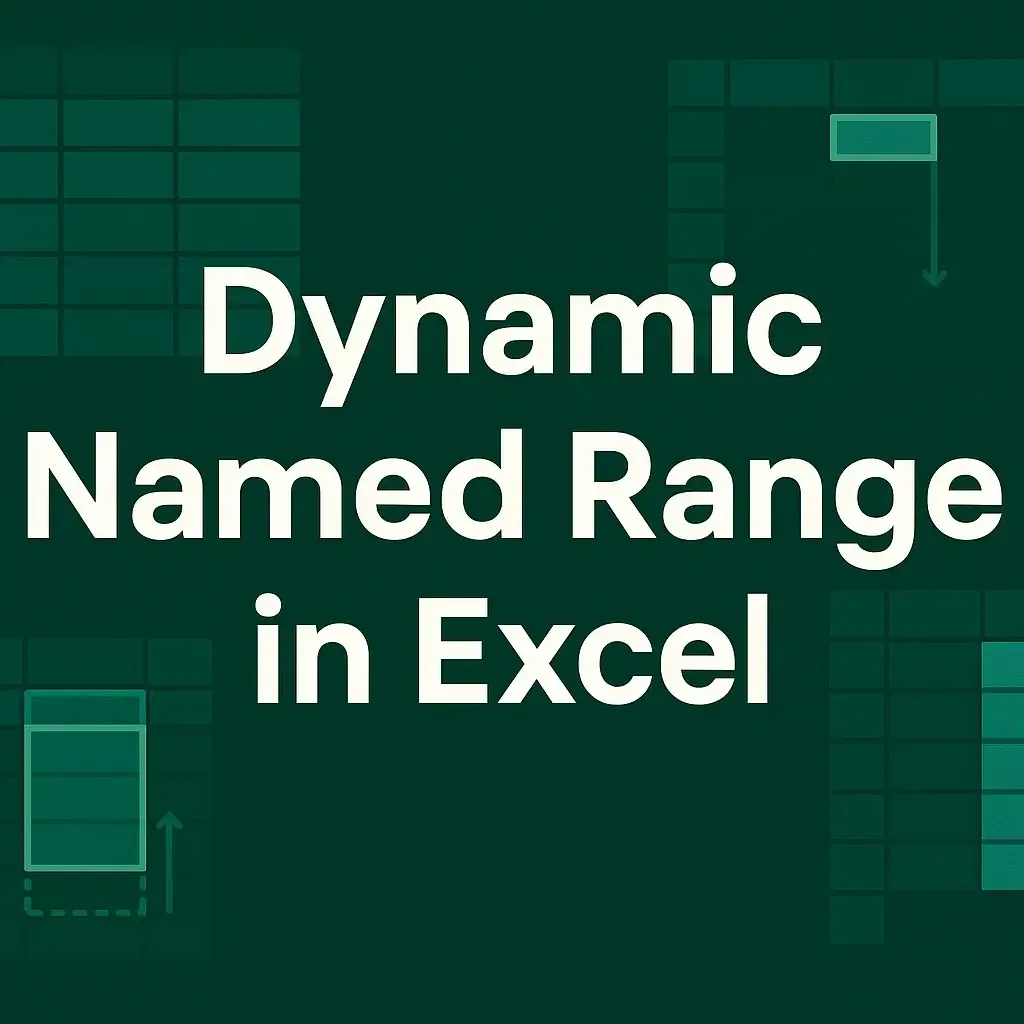 How to Use Dynamic Named Range in Excel (5 Examples)