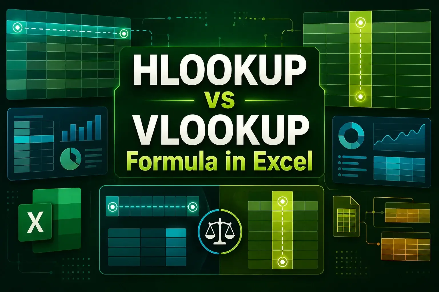 HLOOKUP vs VLOOKUP Formula in Excel: All Explained in Detail