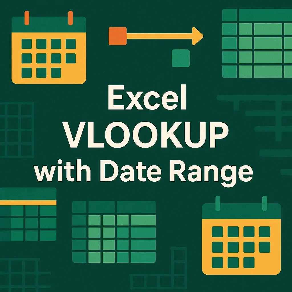 How to Use VLOOKUP with Date Range in Excel (3 Examples)