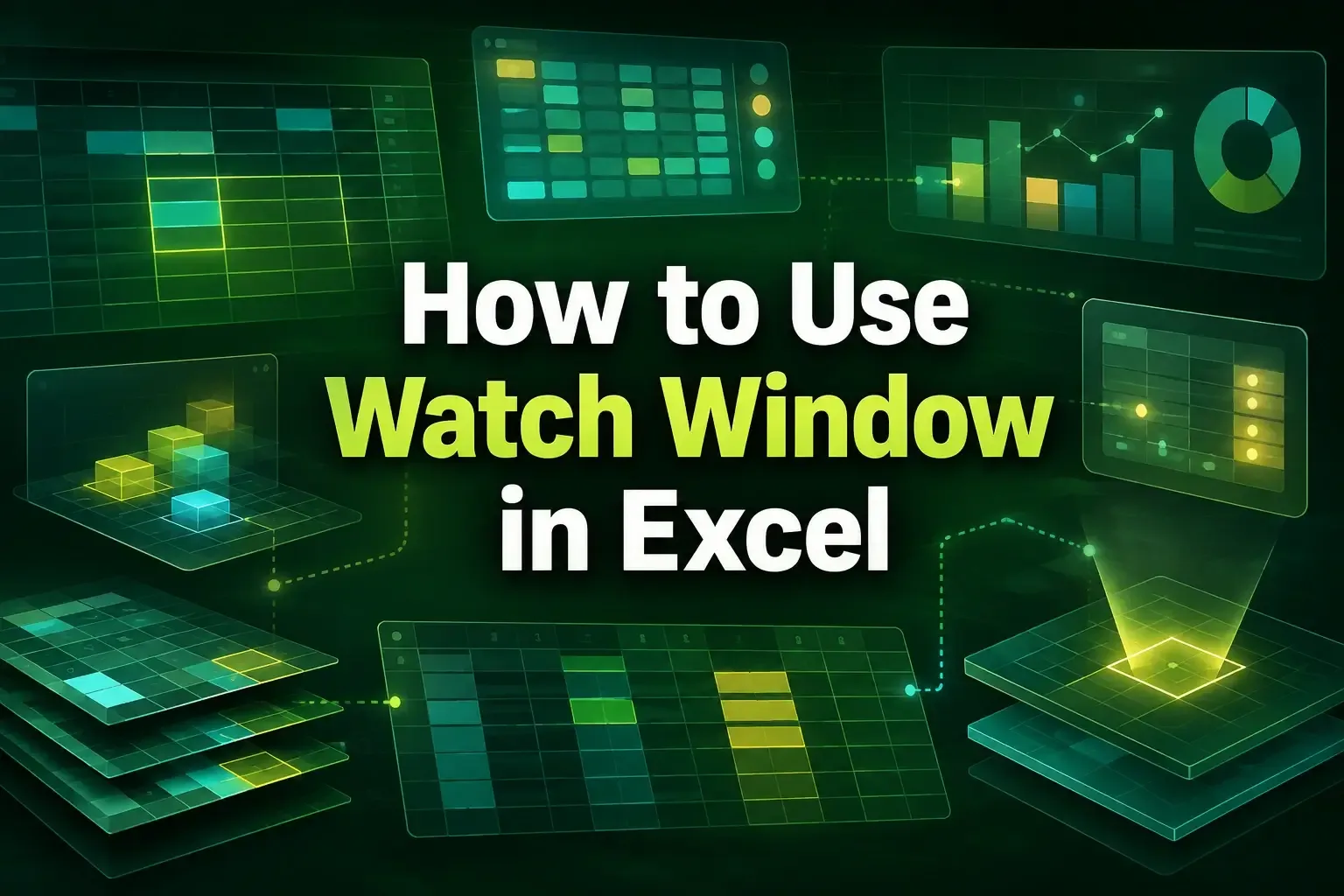 How to Use Watch Window in Excel: All Things Explained