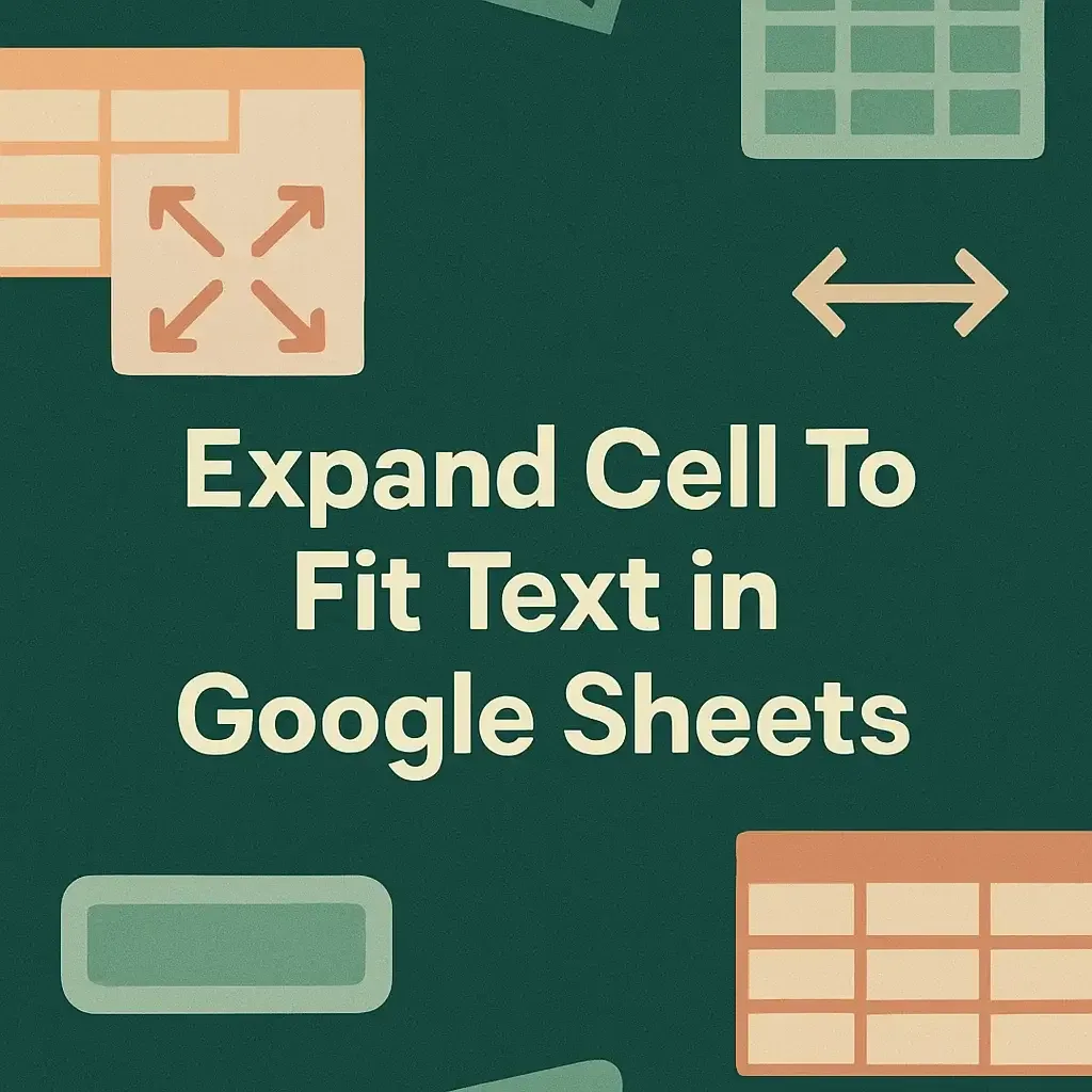How to Expand Cell To Fit Text in Google Sheets (2 Easy Ways)