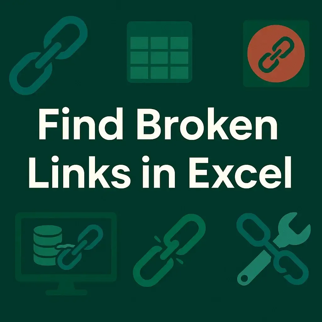 How to Find Broken Links in Excel (4 Suitable Ways)