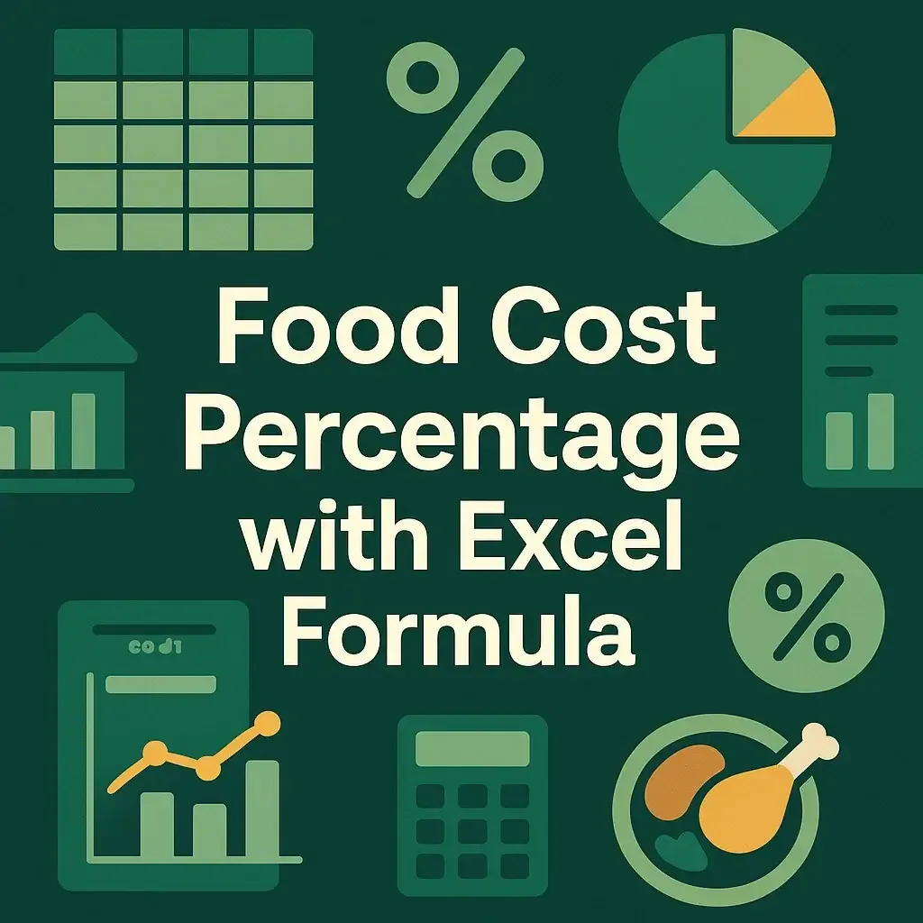 How to Calculate Food Cost Percentage with Excel Formula