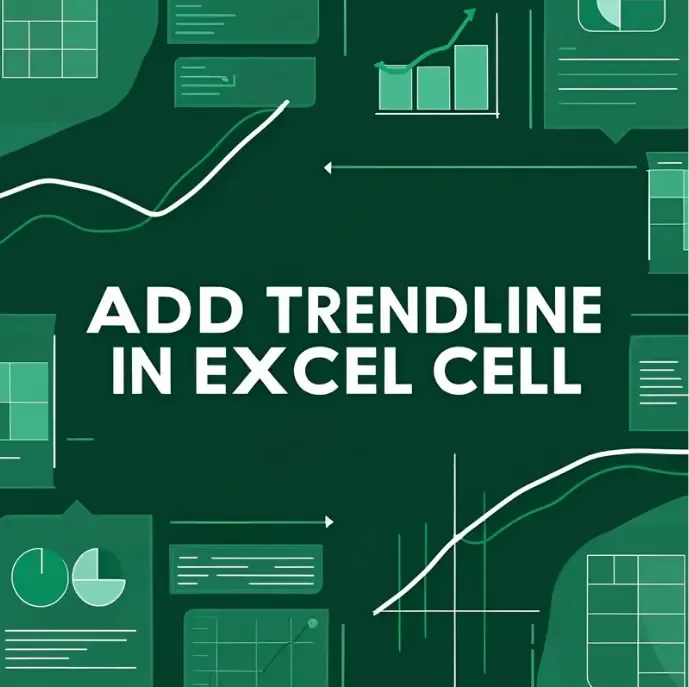 How to Insert Trendline in Excel Cell (with Sparklines)