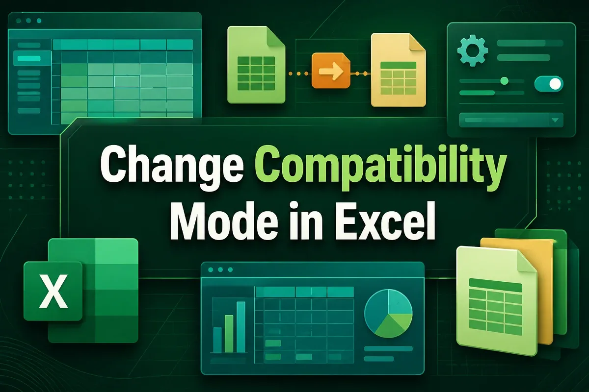 How to Change Compatibility Mode in Excel (3 Simple Ways)