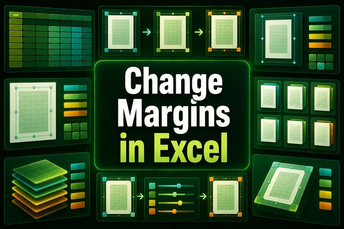 How to Change Margins in Excel (5 Different Ways)