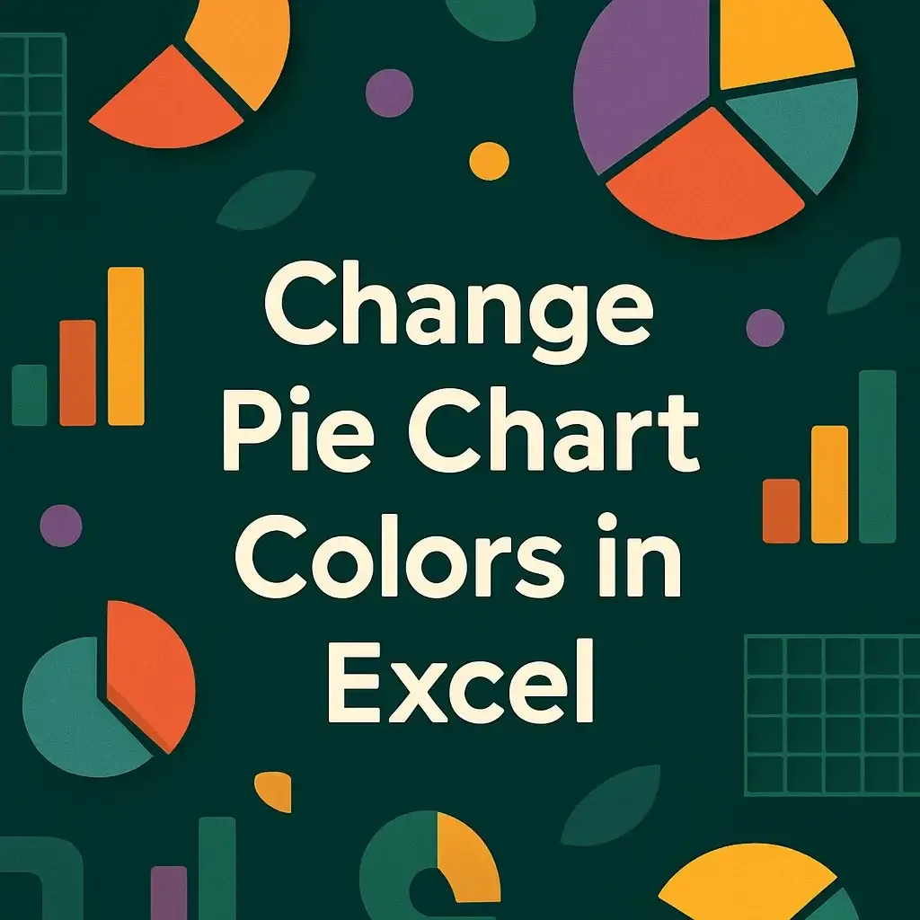 How to Change Pie Chart Colors in Excel (4 Suitable Ways)