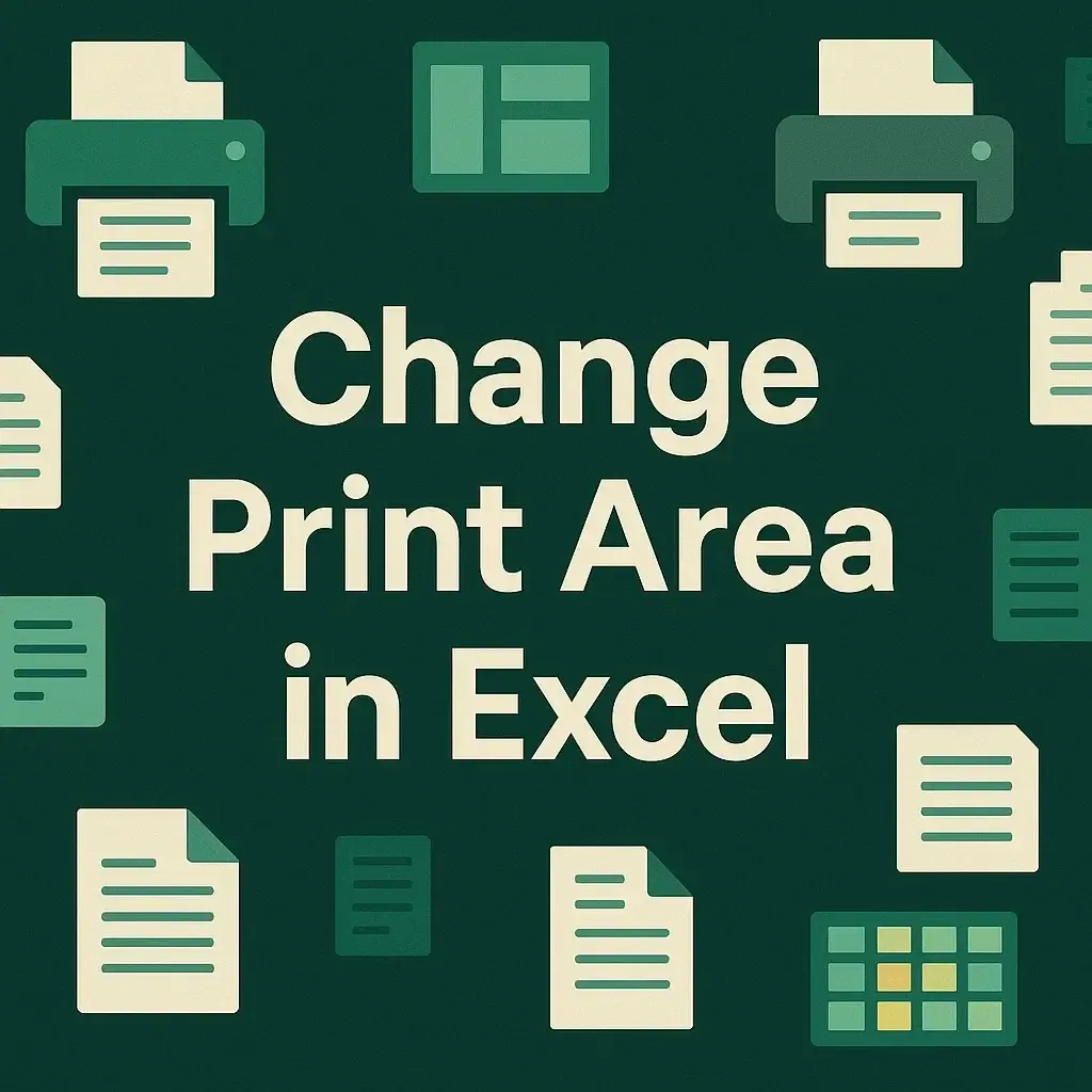 How to Change Print Area in Excel (With 3 Easy Steps)