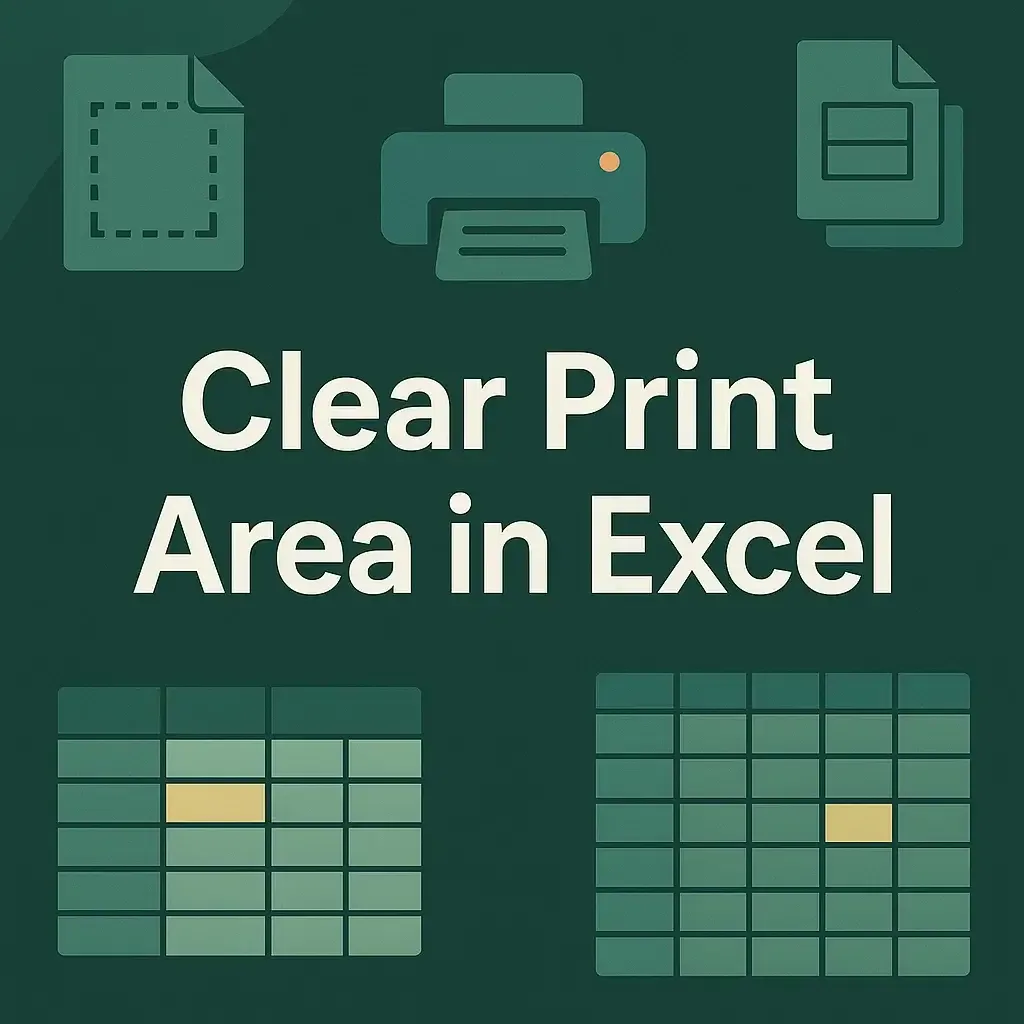 How to Clear Print Area in Excel (5 Quick Tricks)