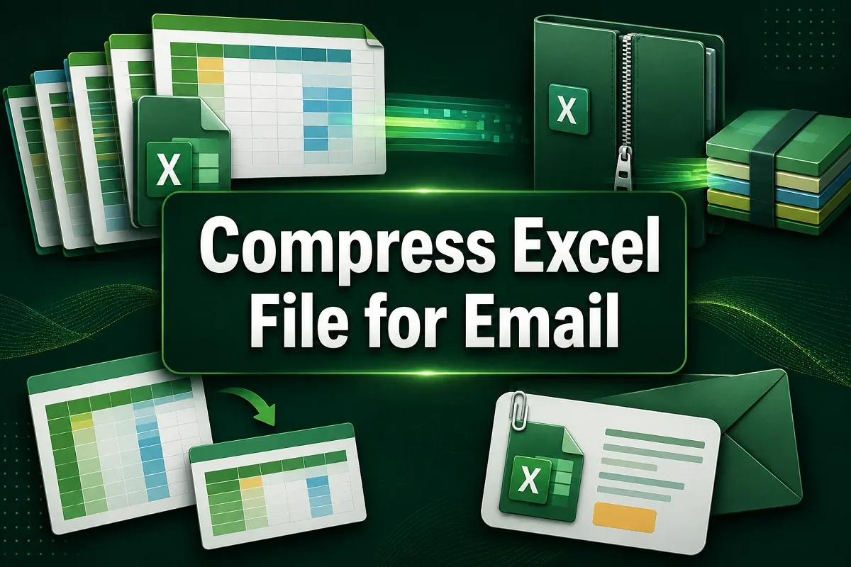 How to Compress Excel File for Email (6 Effective Ways)