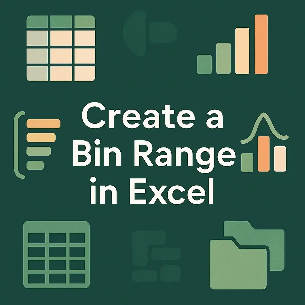 How to Create a Bin Range in Excel (3 Suitable Methods)