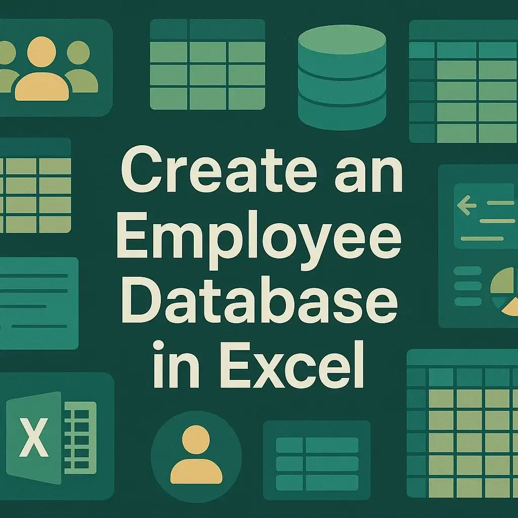 How to Create an Employee Database in Excel
