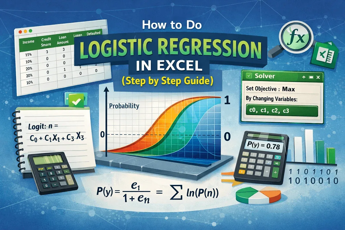 How to Do Logistic Regression in Excel (Step by Step Guide)
