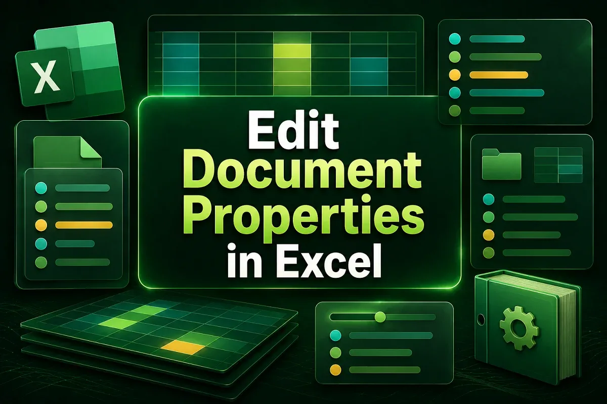 How to Edit Document Properties in Excel (4 Easy Ways)