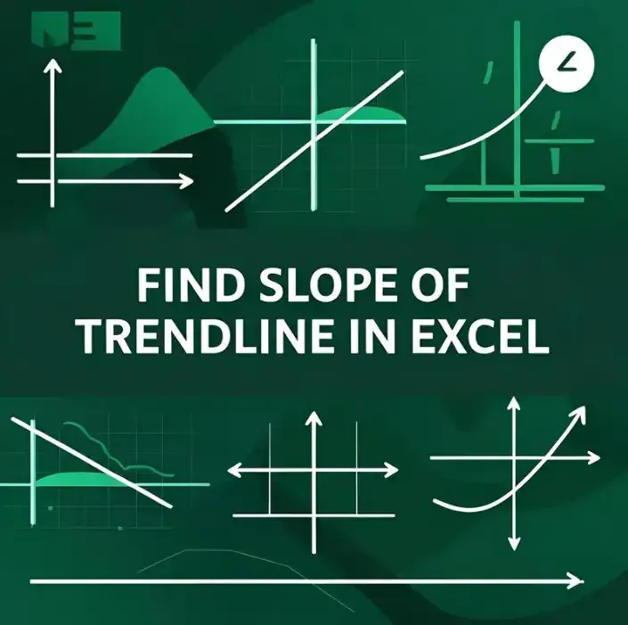 How to Find Slope of Trendline in Excel (3 Quick Methods)