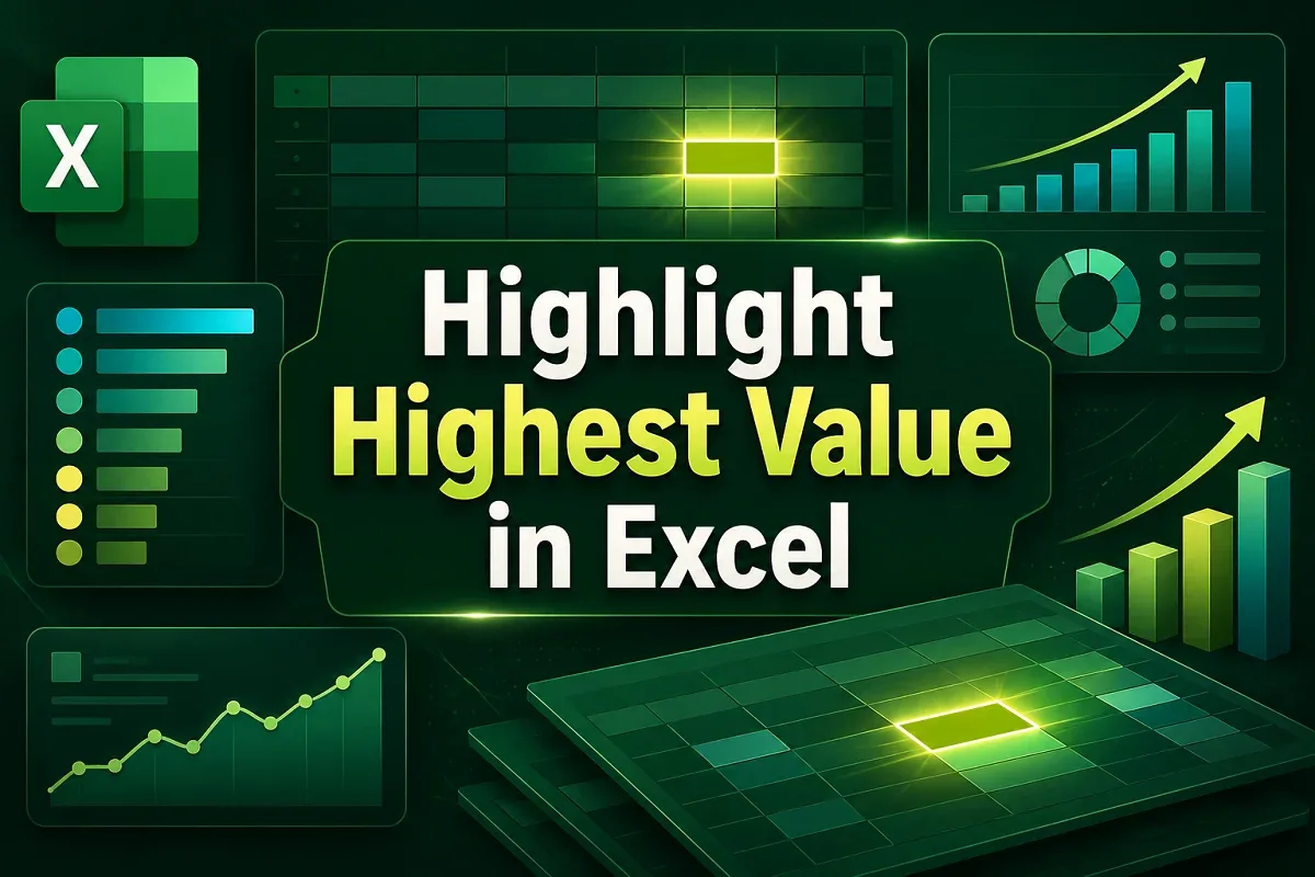 How to Highlight Highest Value in Excel (5 Suitable Ways)