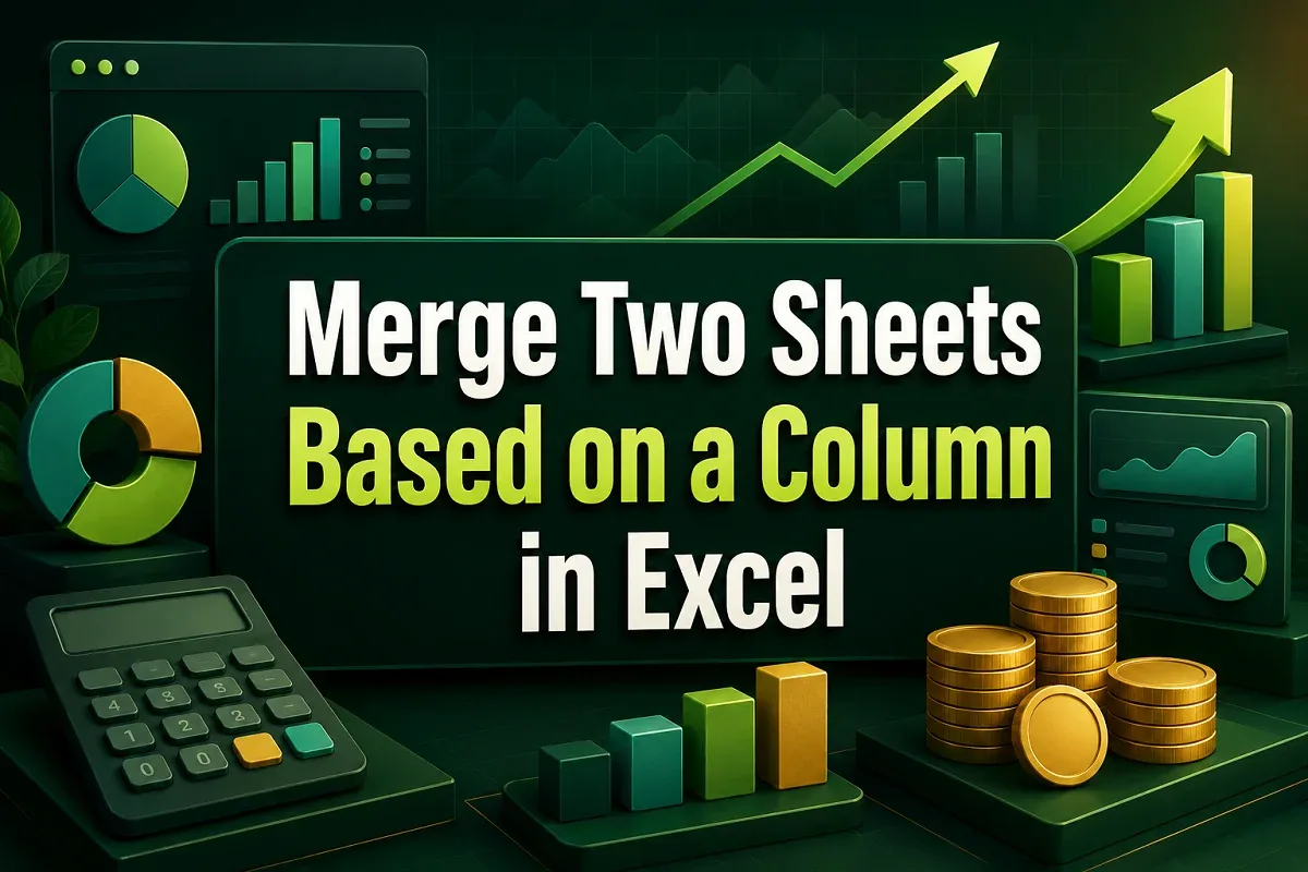 How To Merge Two Excel Sheets Based on One Column