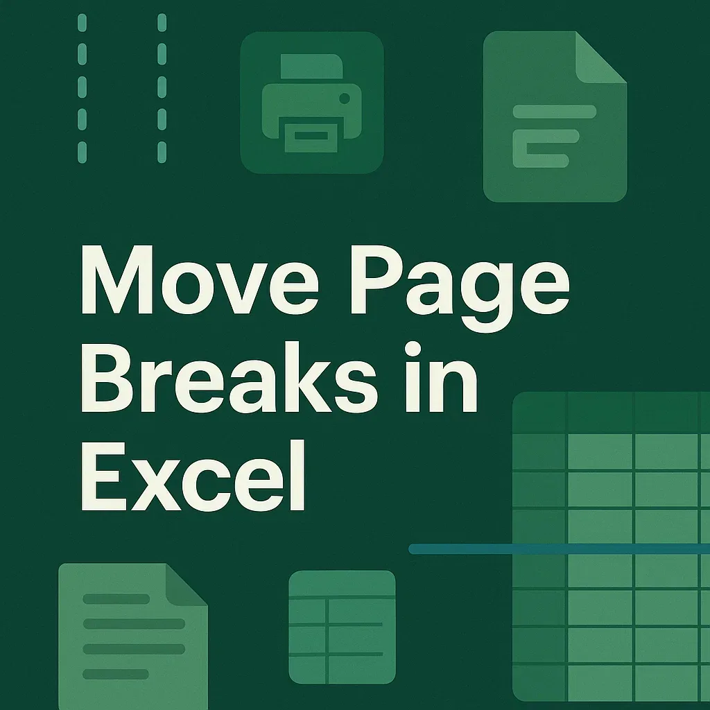 How to Move Page Breaks in Excel (3 Suitable Ways)