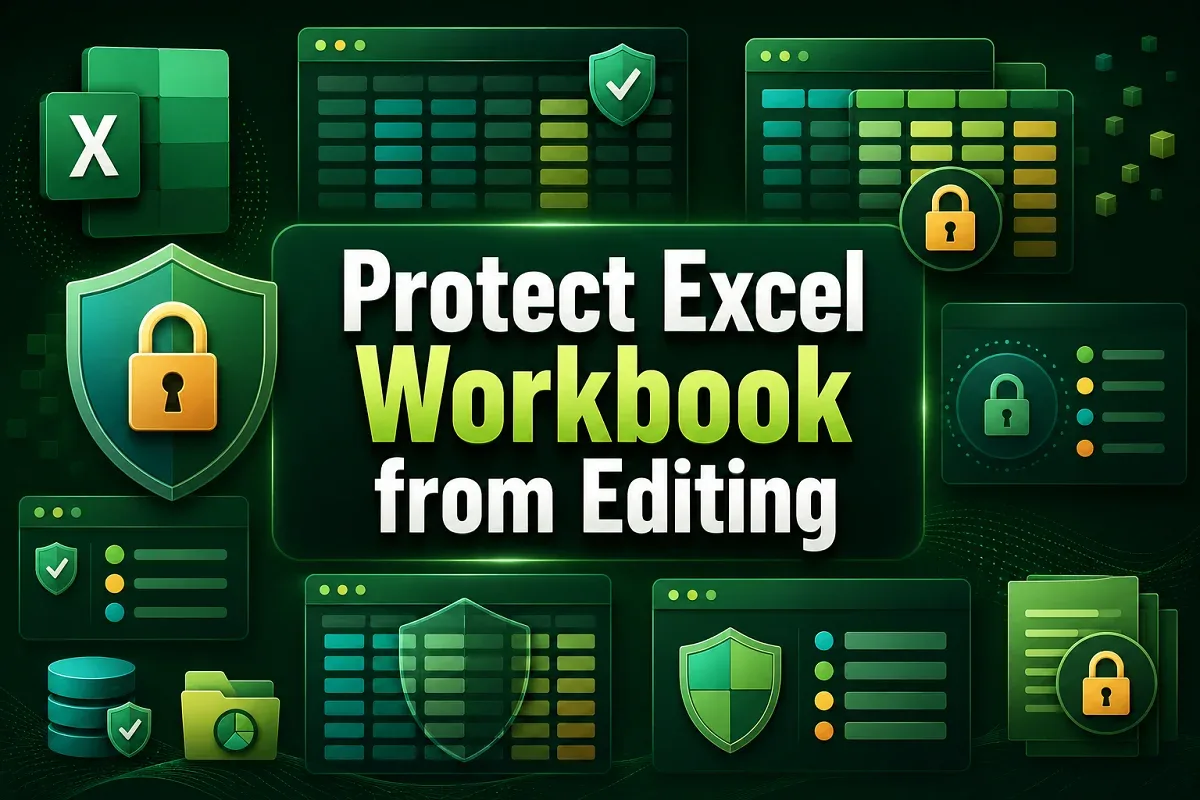 How to Protect Excel Workbook from Editing (6 Useful Tricks)