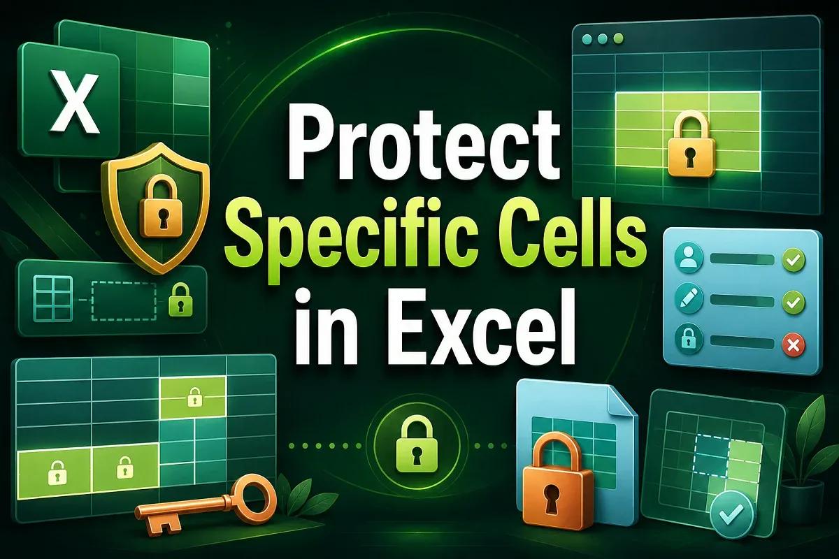 How to Protect Specific Cells in Excel​ (5 Suitable Ways)