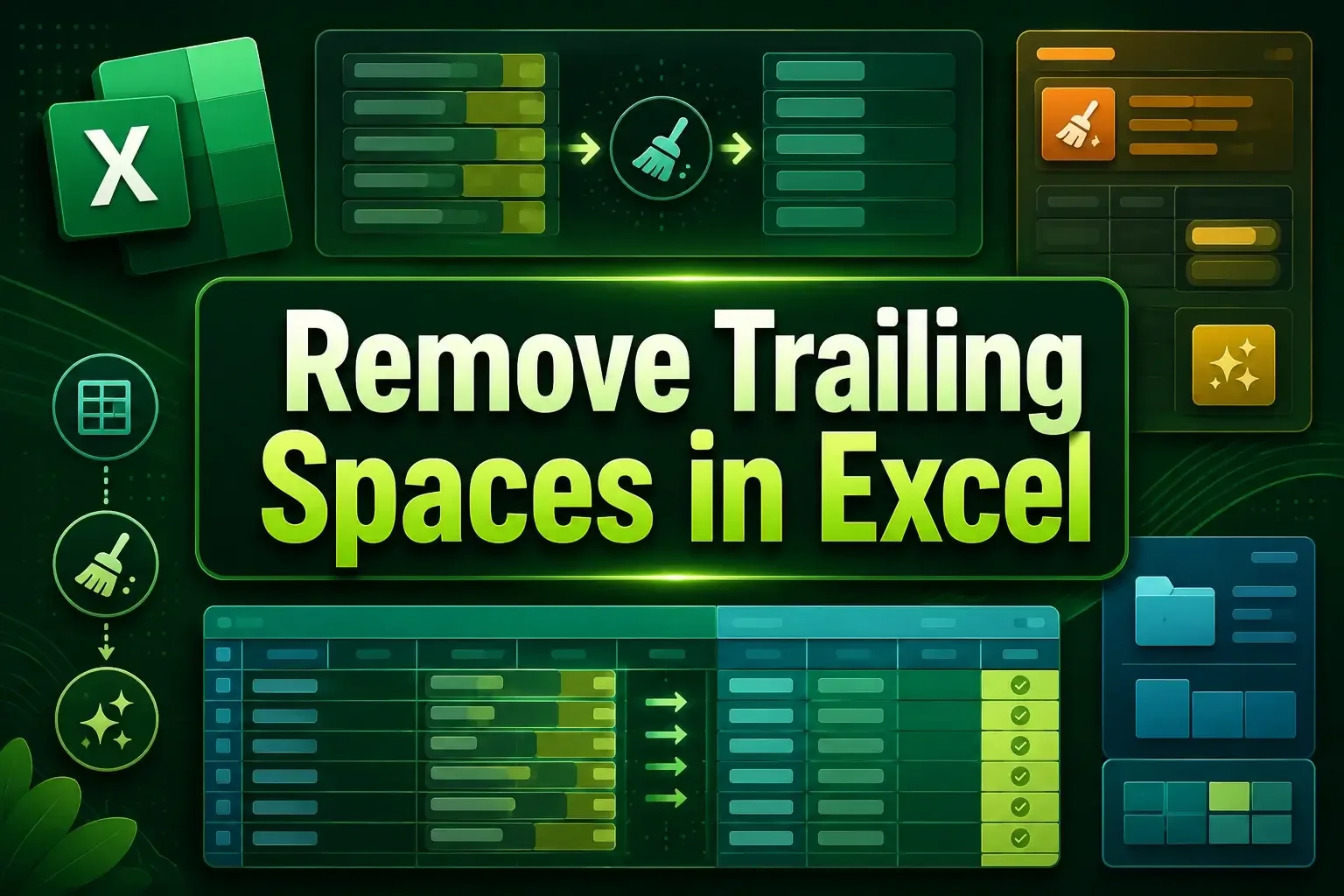 How to Remove Trailing Spaces in Excel (3 Effective Ways)
