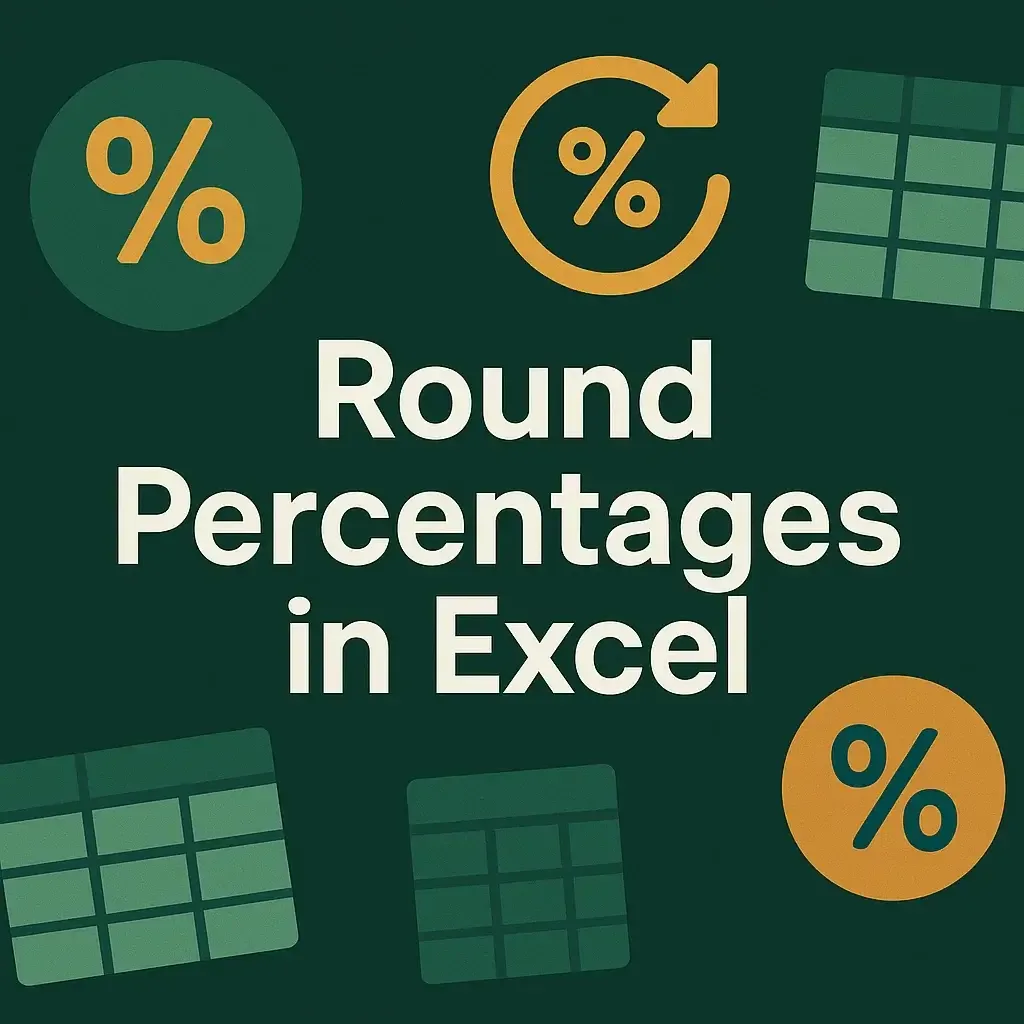 How to Round Percentages in Excel (4 Useful Methods)