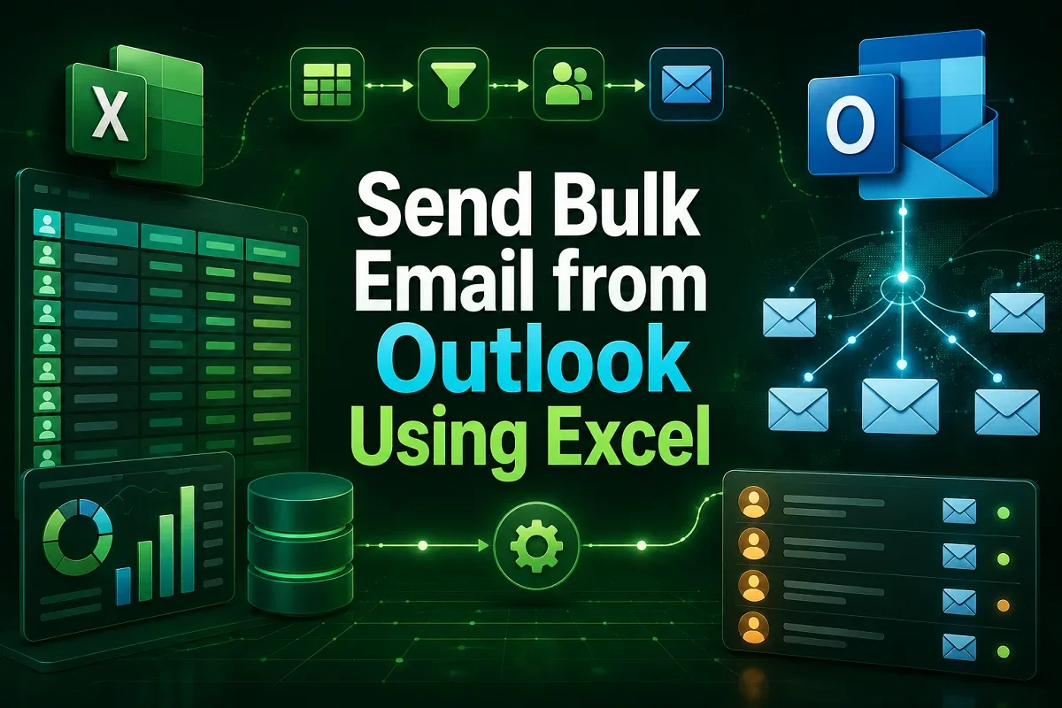 How to Send Bulk Email from Outlook Using Excel