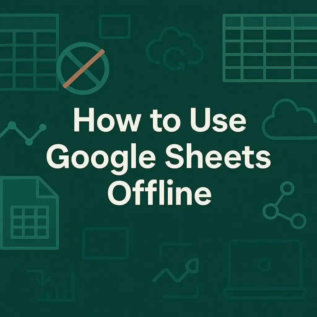 How to Use Google Sheets Offline (3 Different Tricks)