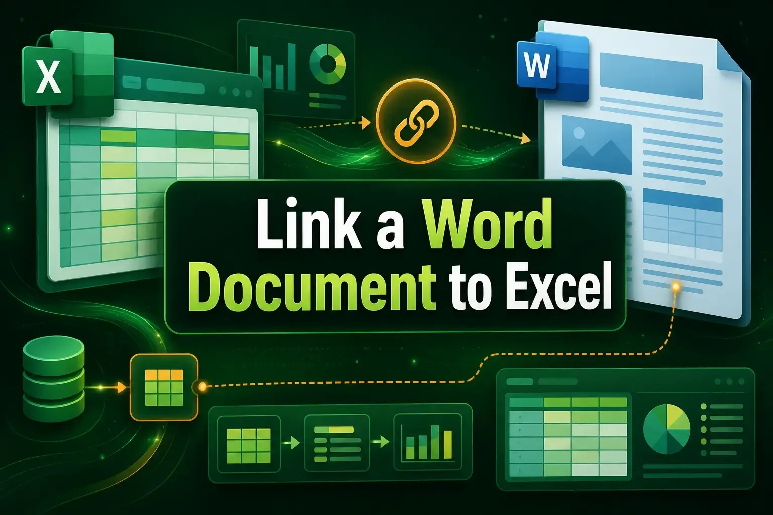 How to Link a Word Document to Excel (3 Suitable Methods)