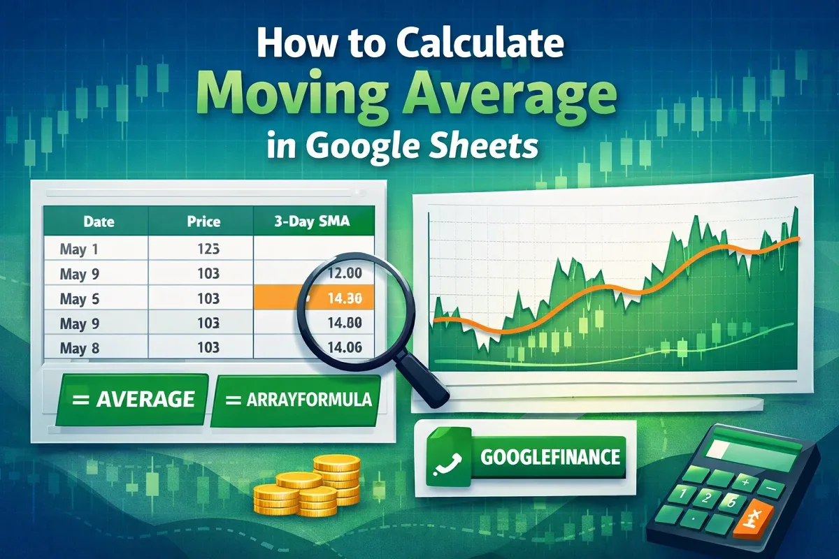 How to Calculate Moving Average in Google Sheets