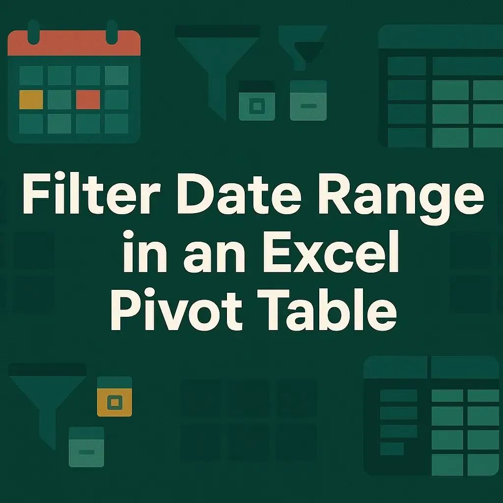 How to Filter Date Range in an Excel Pivot Table (4 Methods)