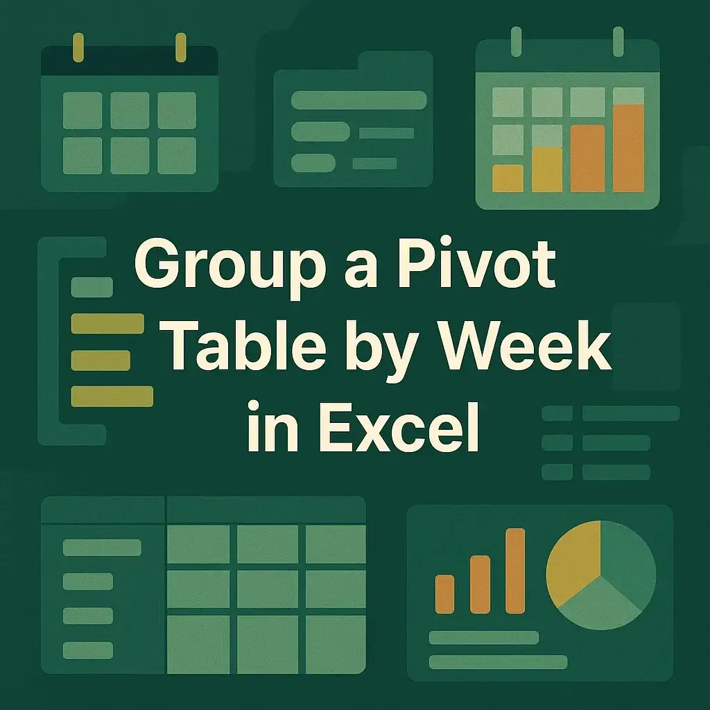How to Group a Pivot Table by Week in Excel (with Simple Steps)