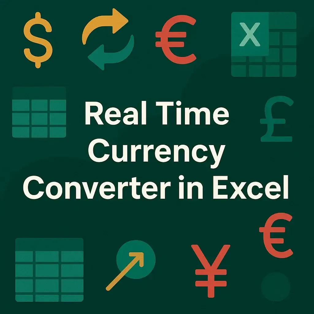 How to Use Real Time Currency Converter in Excel
