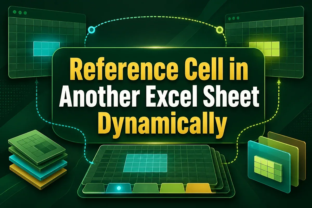 How to Reference Cell in Another Excel Sheet Dynamically