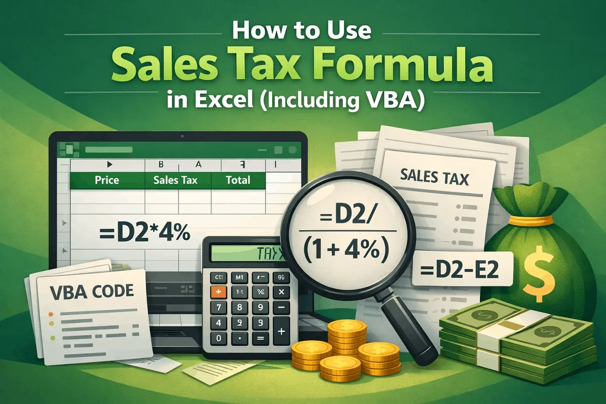 #GST Formula in Excel | Excel Insider