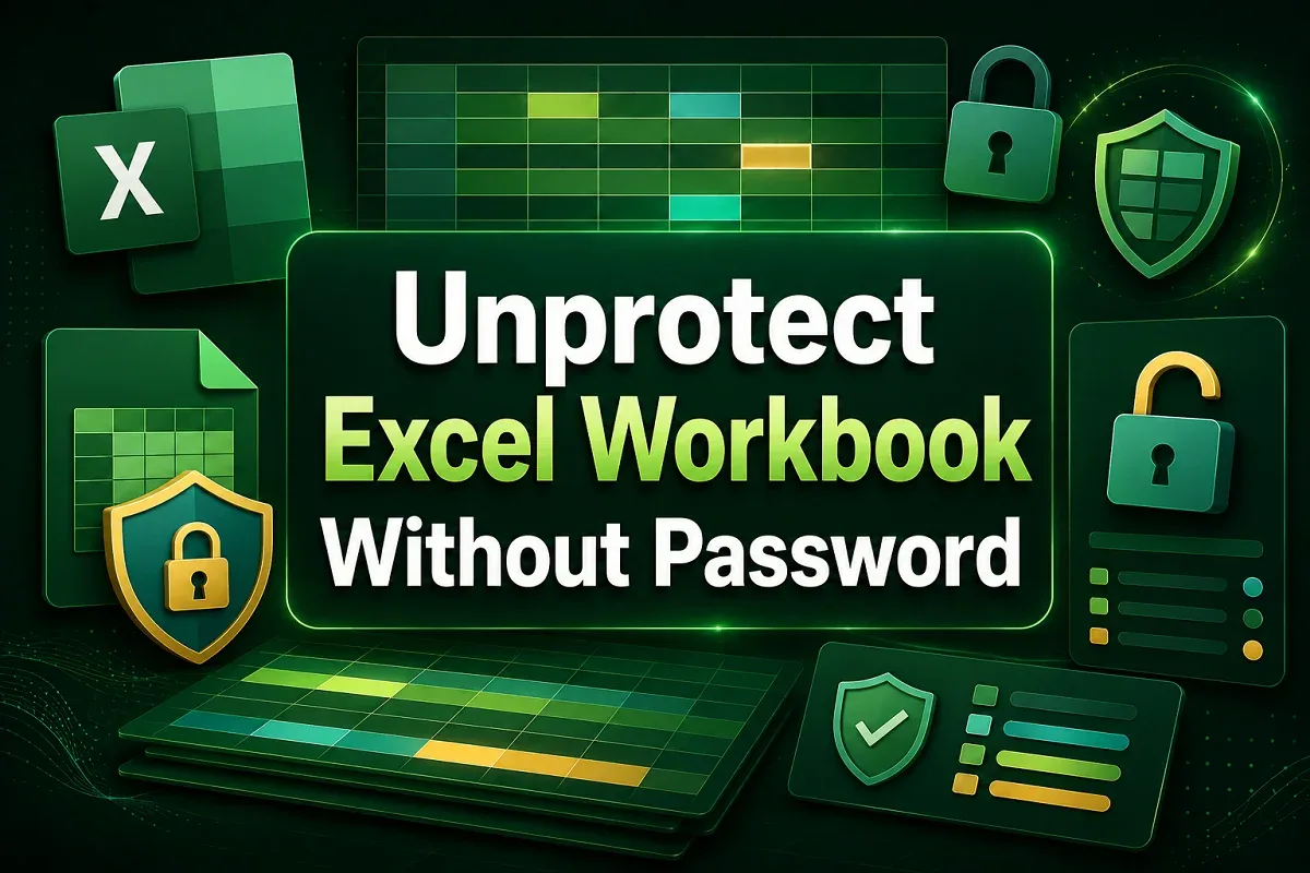 How to Unprotect Excel Workbook Without Password